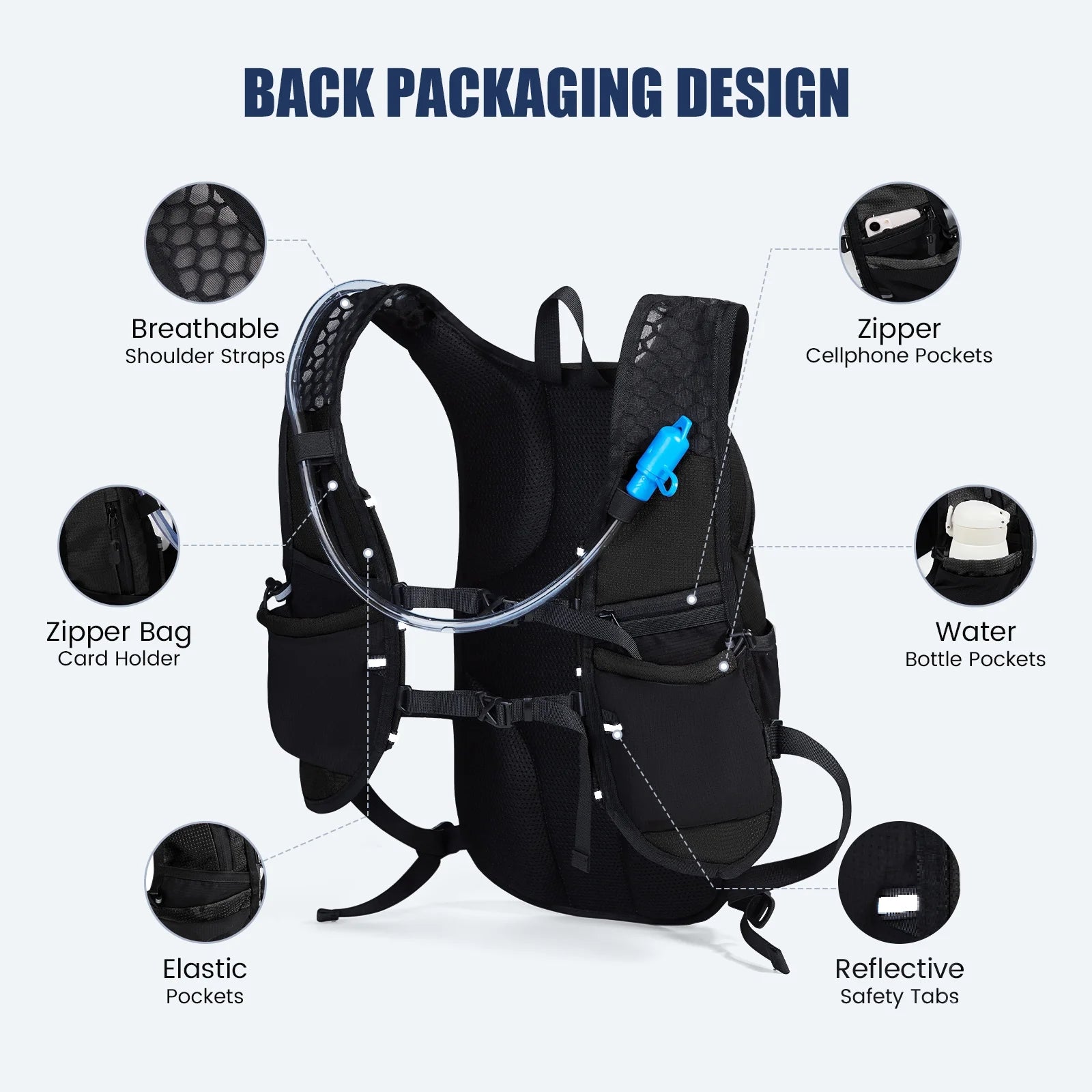 Stay Hydrated on the Go with the 17L Cycling Backpack – Your Portable Hydration Station!