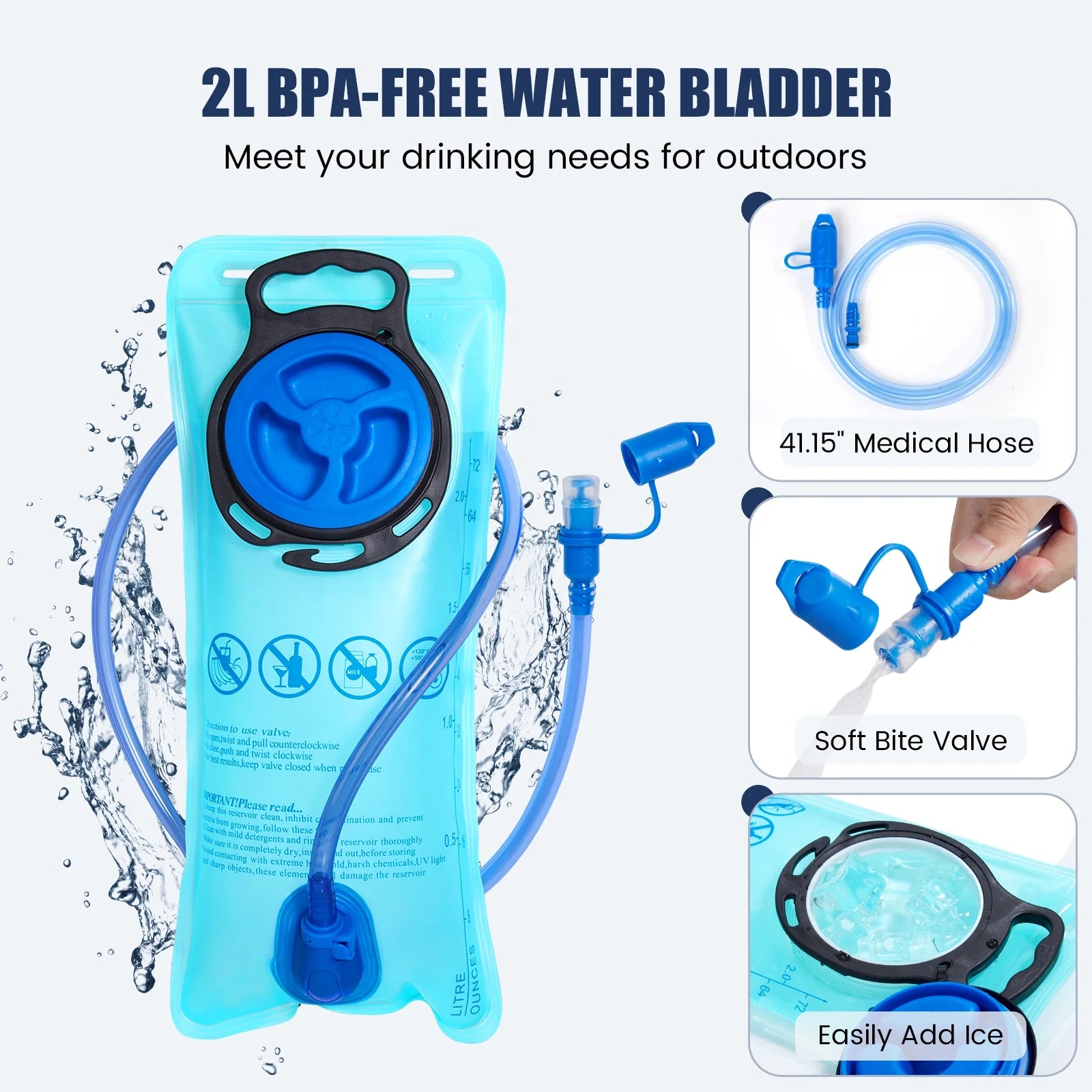 Stay Hydrated on the Go with the 17L Cycling Backpack – Your Portable Hydration Station!