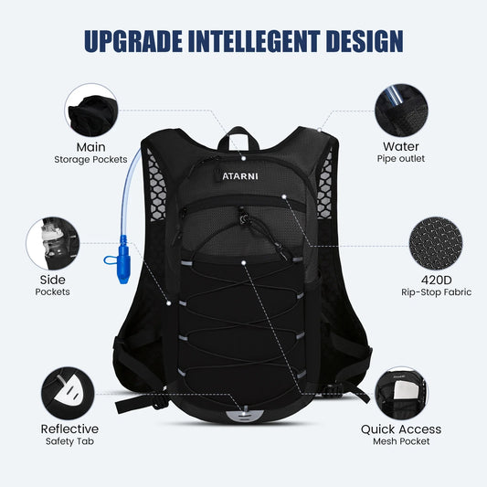 Stay Hydrated on the Go with the 17L Cycling Backpack – Your Portable Hydration Station!