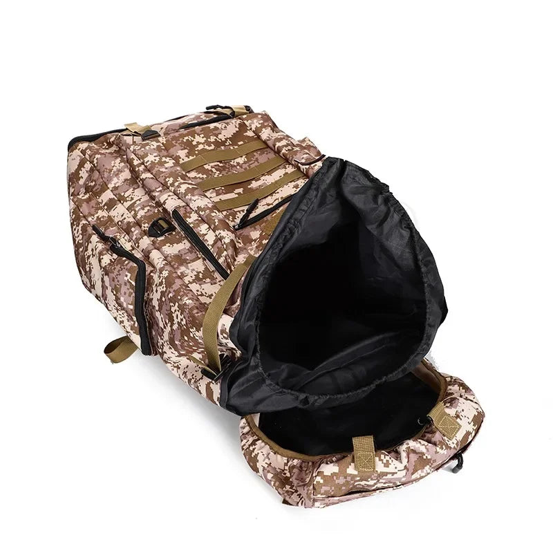Ultimate 80L/100L Tactical Mountaineering Backpack - Perfect for Outdoor Adventures, Hiking, Camping, and Travel