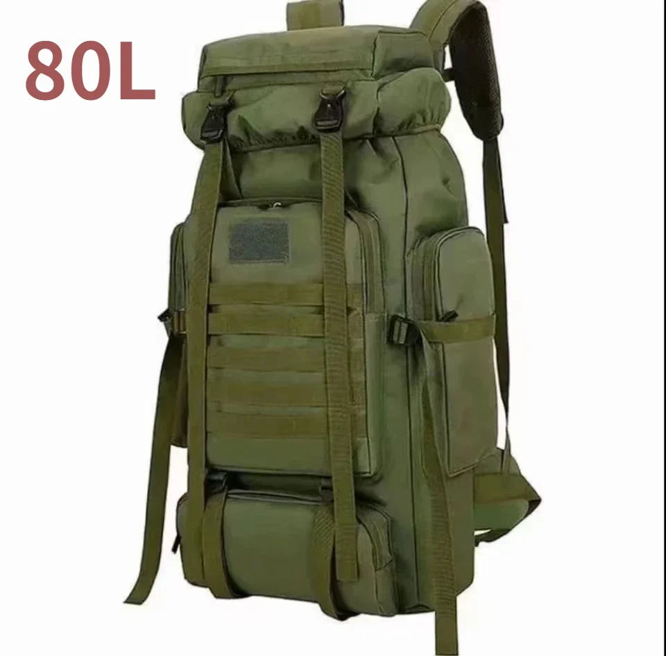Ultimate 80L/100L Tactical Mountaineering Backpack - Perfect for Outdoor Adventures, Hiking, Camping, and Travel